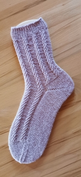 Socke Rosenquarz